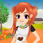 play Thanksgiving Girl Dress Up