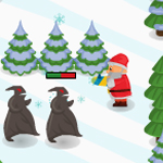 play Santa Defender