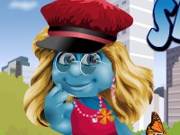 play Smurfette Dressup