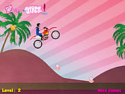 play Girl Bike Stunt