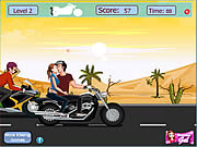 play Risky Motorcycle Kissing