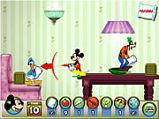 play Mickey And Friends In Pillow Fight
