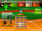 play Batter'S Up Baseball (Multiplication)
