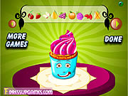 play Party Cup Cake Decor