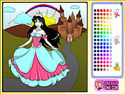 Castle Of Princess Coloring