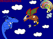 play Dragon Battle Coloring