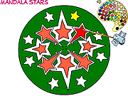 play Mandala Stars Coloring