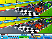 play Racing Cartoon Differences