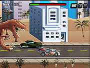 play T-Rex Rampage: Prehistoric Pizza