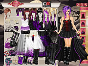 play Goth Bride Dress Up