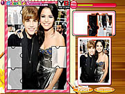 play Justin Bieber And Selena Gomez Puzzle