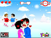 play Christmas Love Kiss