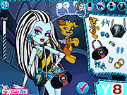 play Monster High Frankie Stein Hairstyle