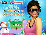 play Selena Gomez Christmas Makeover
