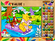 play Winnie And Friends Coloring Math