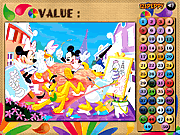 play Mickey And Friends Coloring Math