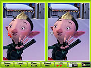 play Arthur Christmas - Spot The Difference