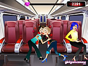 play Train Kissing