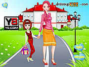 play Go To School With Mother