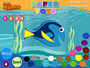 play Finding Nemo - Paper Toys