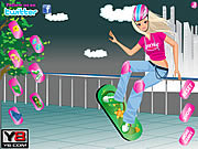 play Crazy Skate Board Girl Dress Up