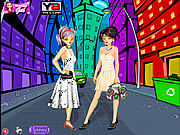 play Beacon Street Girl Dress Up