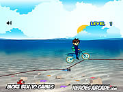 play Ben 10 Motocross Under The Sea