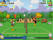 play Tricky Duck Volleyball