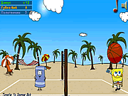 play Beach Volleyball-