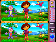 play Dora Spot The Difference