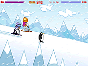 play Puppygirls In Snow Scooter