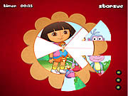 play Dora The Explorer - Round Puzzle