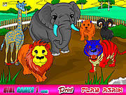 play Zoo Coloring