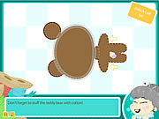 play Grannys Workshop Teddy Bear
