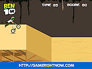 play Ben 10 Bicycle Motocross