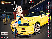 play Car Show Girl Dress Up