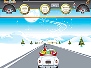 play Santa Car Race