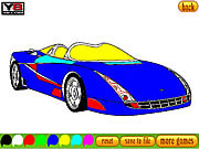 play Coloring 16 Cars