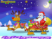 play Happy Santa Claus And Reindeer