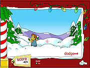 play Springfield Snow Fight