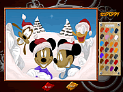 play Mickey Family Online Coloring