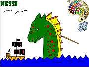 play Nessie Coloring