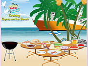 play Cooking Gyros On The Beach