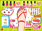 play Sweet Feet Nail Polish