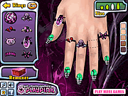 play Emo Nail Design
