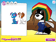play Dress Up Lea'S Dog