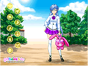 play Anime School Girl Dress Up