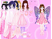 play Pink Butterfly Dress Up