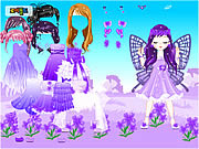 play Fairy Of March Flower Violet