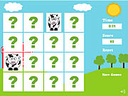 play Farm Animals Memory